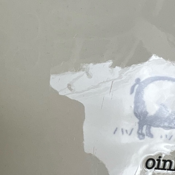 Rae Dunn Farmline Farmhouse Serving Platter Steer Chicken Pig Moo Cluck Oink GUC - Picture 8 of 9